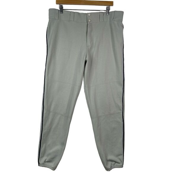 C & G Custom Sport Apparel‎ Adult Pants Joggers Size XL Gray Ankle Activewear - Picture 1 of 9